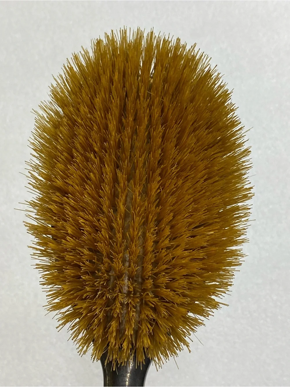 Antique TIFFANY & Co Sterling Silver Hair Brush 19th Century Monogram: HCF VON